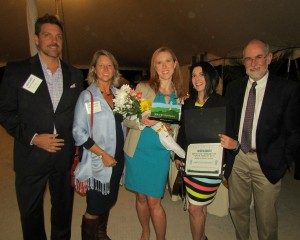 Attendees pose at Celebrate the Berkshires with award winners