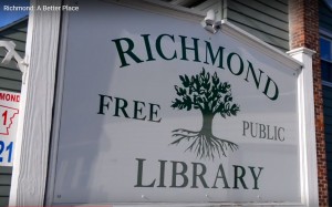 Richmond Public Library sign