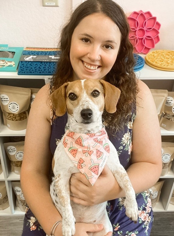 McKenna Burzimati, Owner and Founder of Roxies Barkery